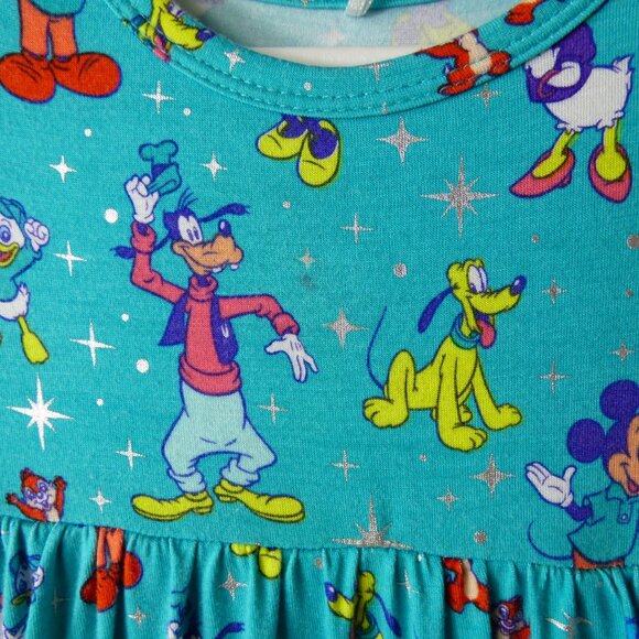 Posh Peanut Disney 100 Years of Wonder Bamboo Bodysuit Dress, Size 18-24 Months - Picture 4 of 4